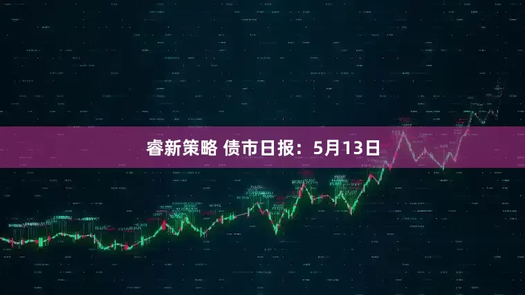 睿新策略 债市日报：5月13日