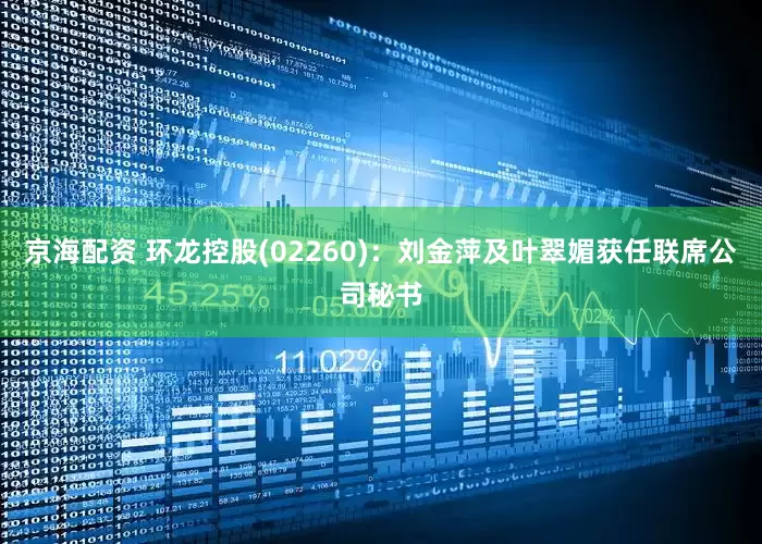 京海配资 环龙控股(02260)：刘金萍及叶翠媚获任联席公司秘书